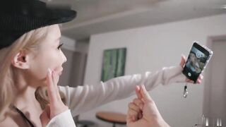 竟然被约到超火辣兔女郎洁儿我把我机会将她带到床上
