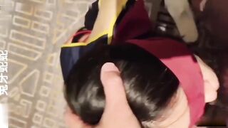 网传抖音门事件被金主当畜生对待的女主播
