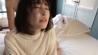 姐弟乱伦，长相妩媚超淫荡的姐姐