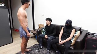 上集骚零看人家蒙眼男性感竟发骚求草