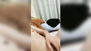 两个骚浪痴女淫声荡语撩骚互动互相玩奶舔逼道具玩弄