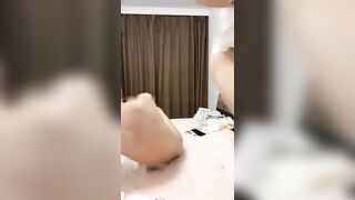 双马尾饥渴少妇口交挑逗老公激情操逼