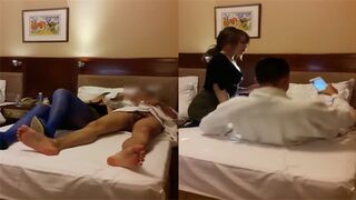 大神协同老铁爆操外围公关援交女_