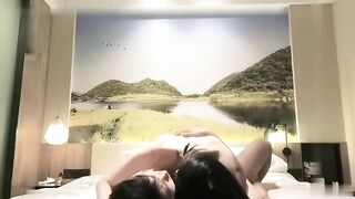 酒店约操170长腿模特人妻