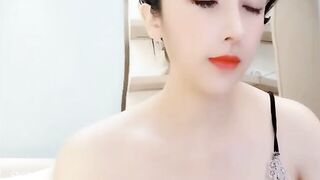 UT梦菲桐香-黑色吊带蕾丝睡衣透明网纱内裤一饱